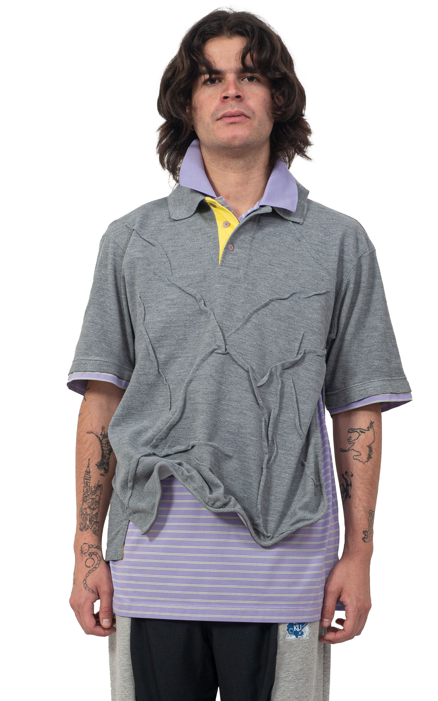Wrinkly Wired Polo L